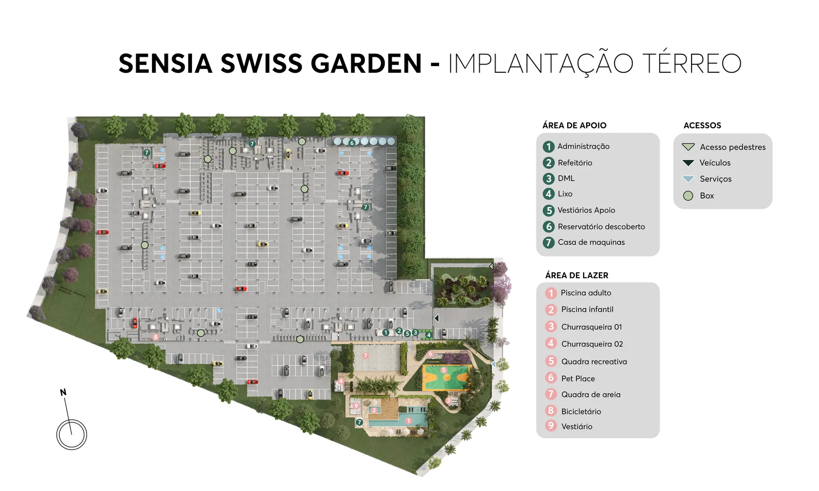 Masterplan do térreo