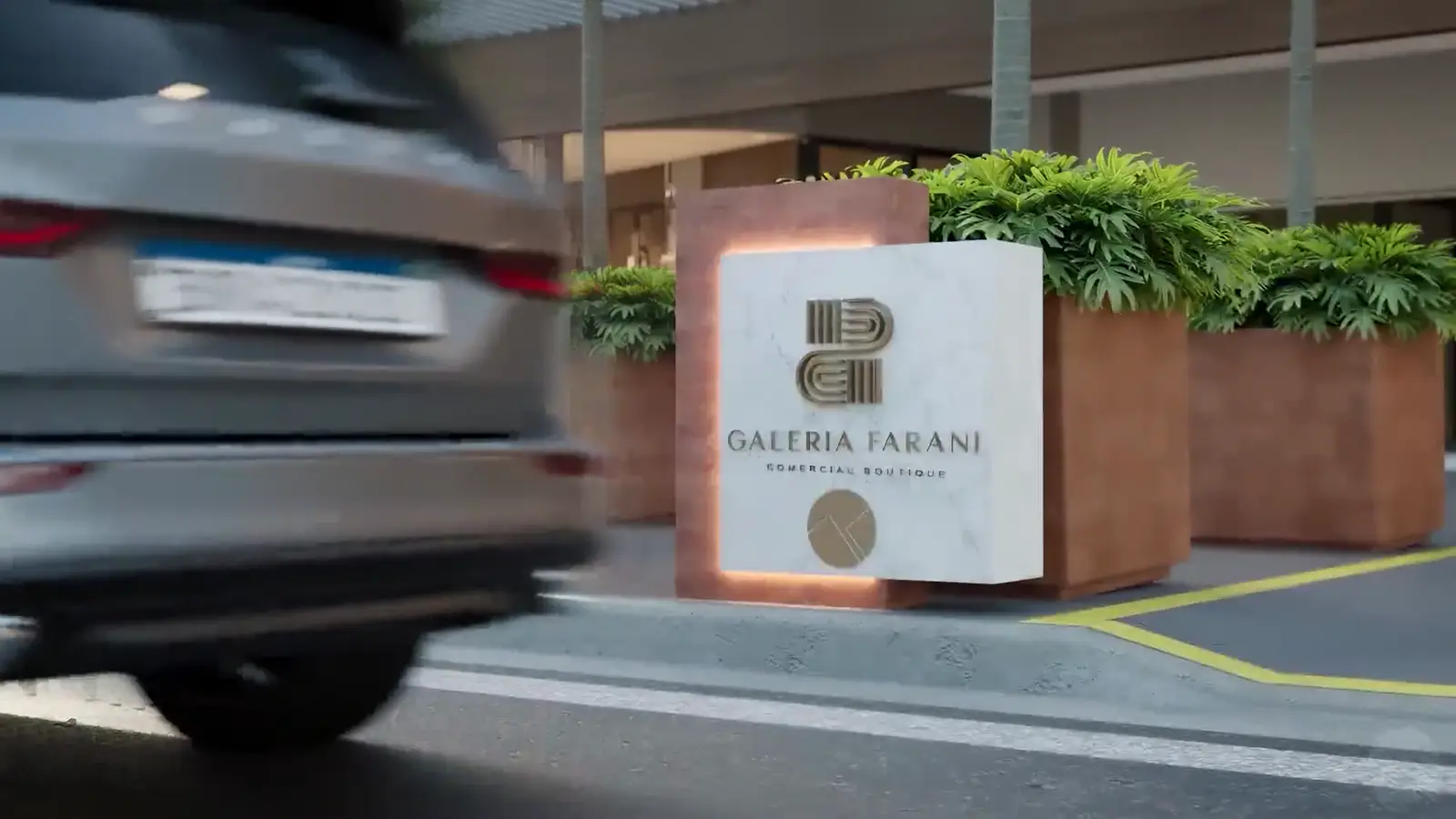 Frame do filme da Galeria Farani produzido pela Noma